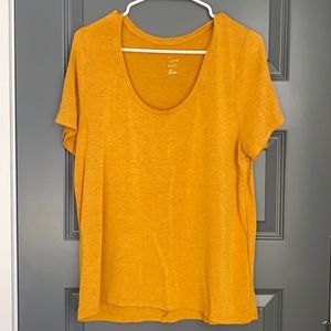Mustard / Yellow Relaxed Tee